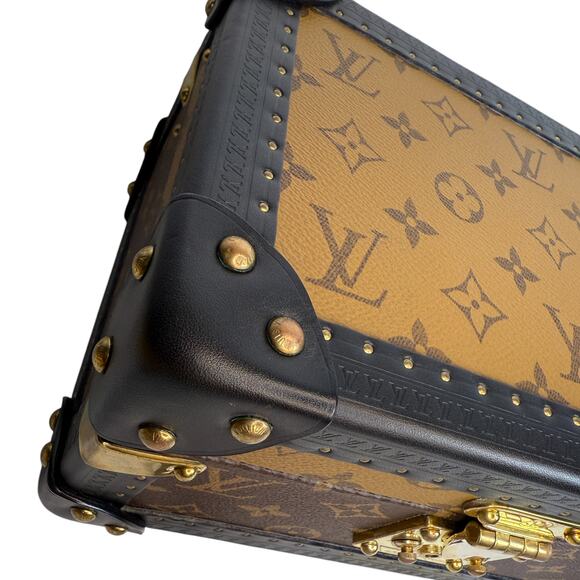 Louis Vuitton Reverse Monogram Trunk Coffret Tresor 24 box clutch case bag LV - Picture 13 of 16
